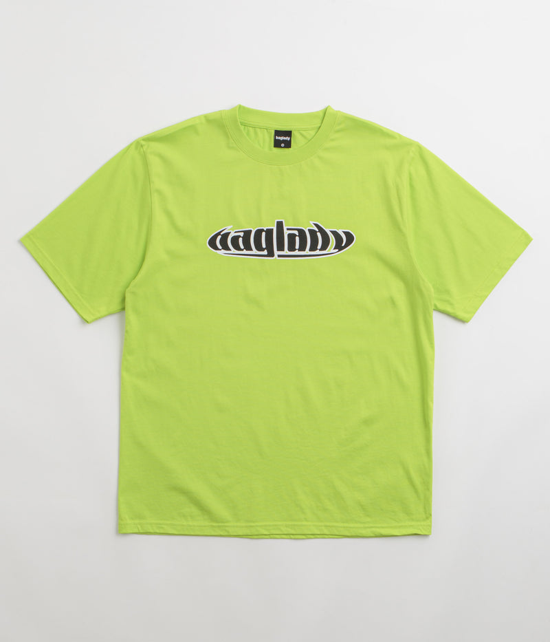 Baglady Warp T-Shirt in Vibrant Green