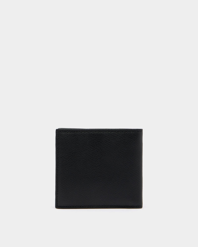 Bally Essential Wallet in Black Grained Leather