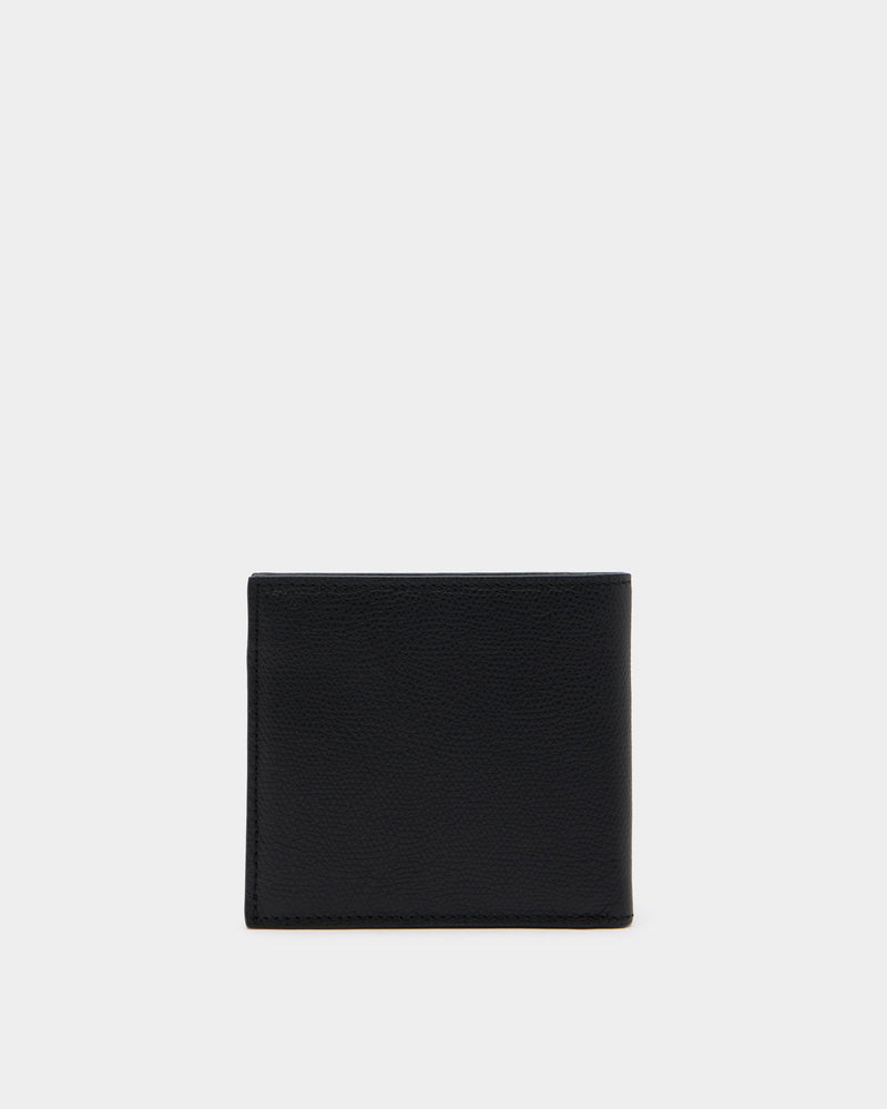 Bally Essential Wallet in Black Grained Leather