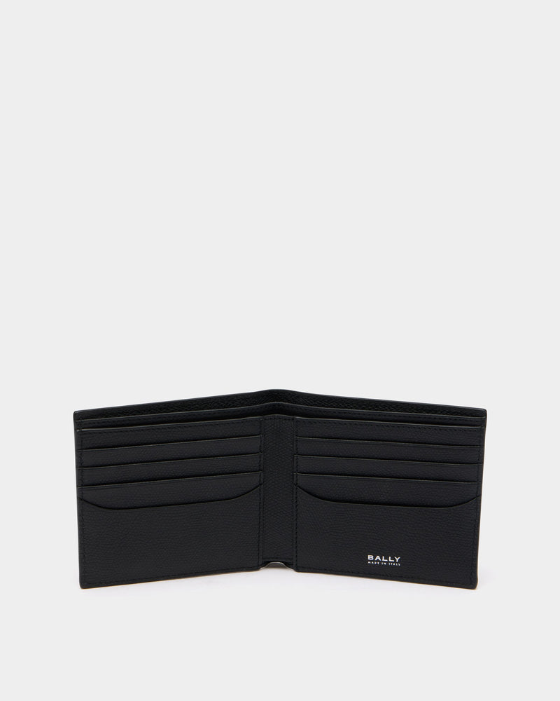 Bally Essential Wallet in Black Grained Leather