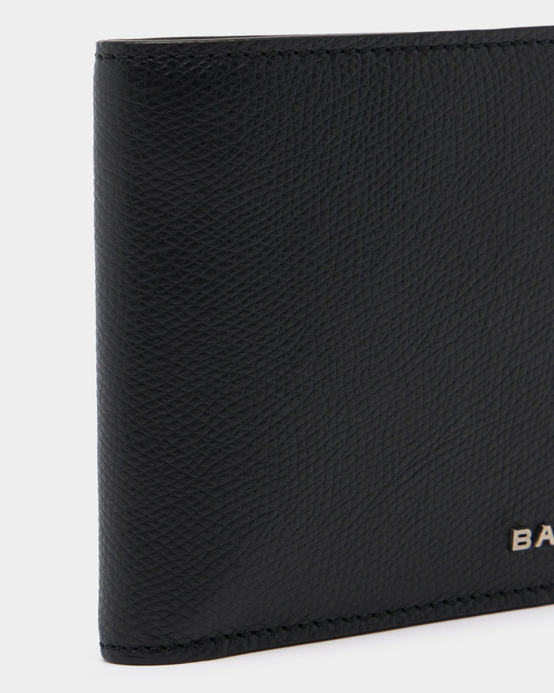 Bally Essential Wallet in Black Grained Leather