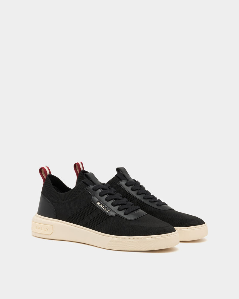 Bally Lift Sneaker in Black Fabric