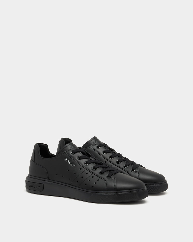 Bally Lift Sneaker in Black Leather