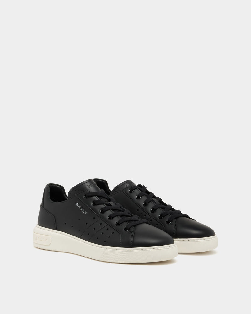 Bally Lift Sneaker in Black Leather