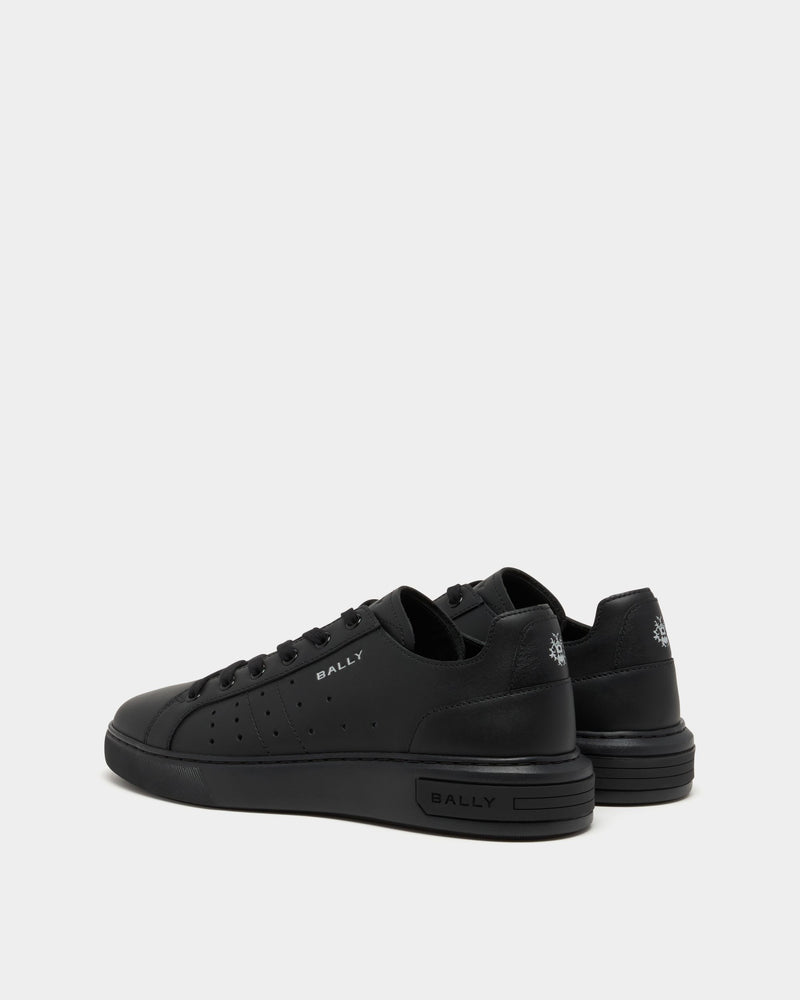 Bally Lift Sneaker in Black Leather
