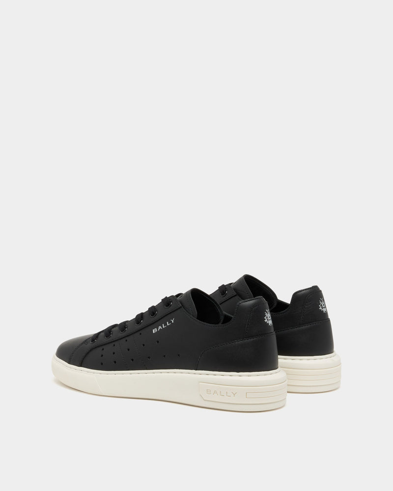 Bally Lift Sneaker in Black Leather