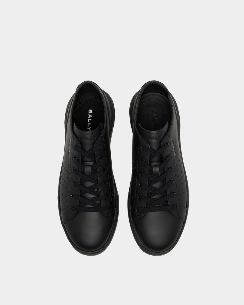 Bally Lift Sneaker in Black Leather