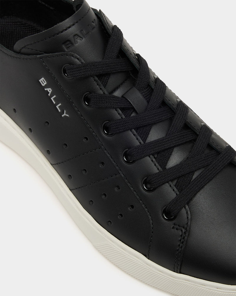 Bally Lift Sneaker in Black Leather