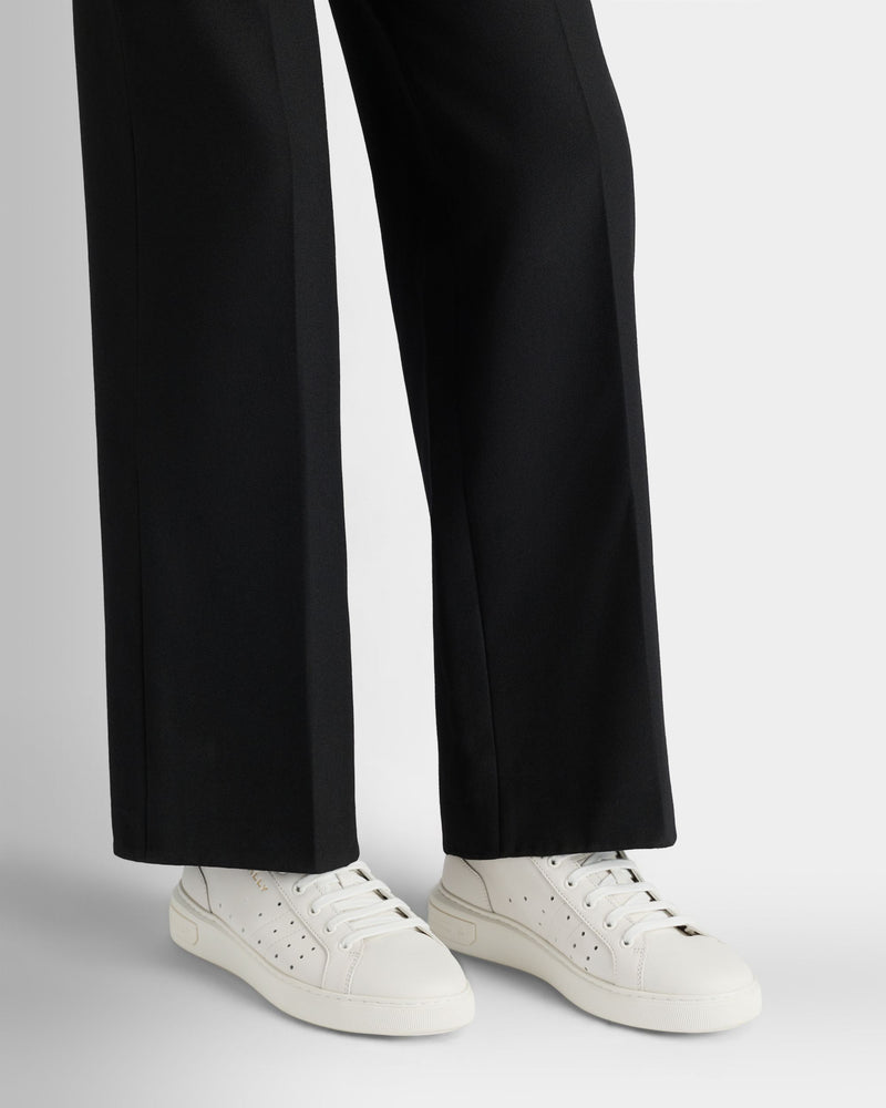 Bally Lift Sneaker in White Leather