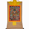 Bardo Thodol-42 Silent Deities - Tibetan thangka painting, view 7