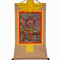 Bardo Thodol-58 Wrathful Deities - Tibetan thangka painting, view 7