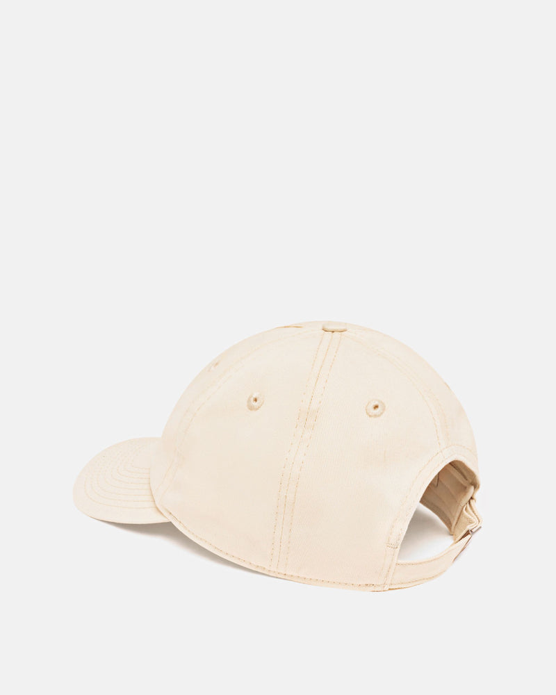 Baseball Hat in Ivory Cotton With the Bally Sourire
