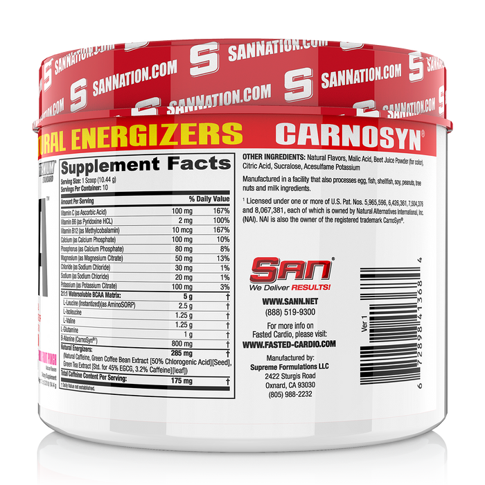 BCAA BOOSTED - exp 12-31-2026