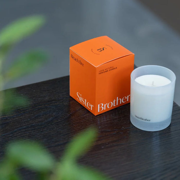 Beach Fire Scented Candle - Sister Brother