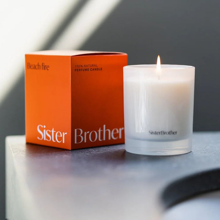 Beach Fire Scented Candle - Sister Brother