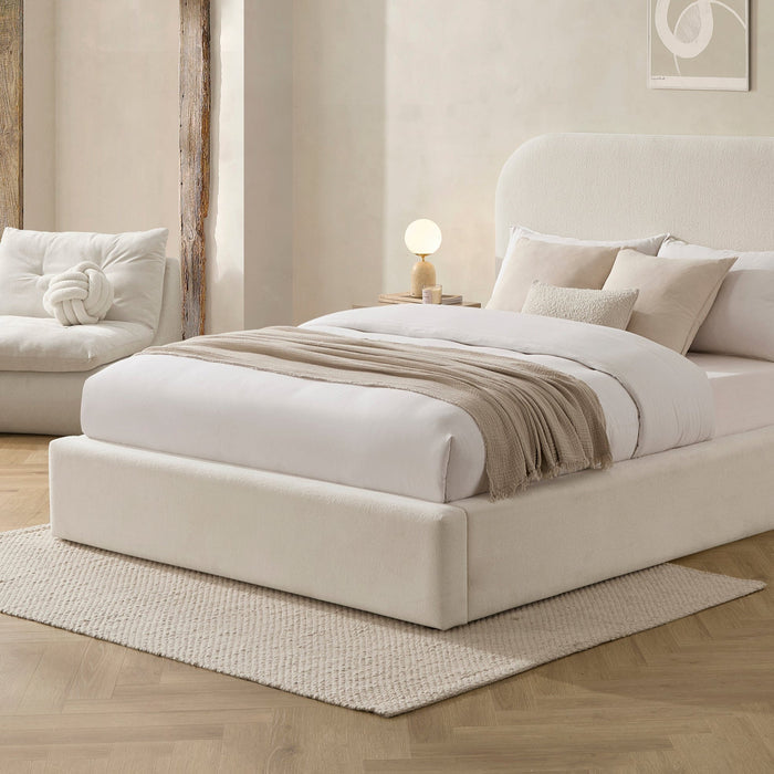 Benji Handwoven Loop Rug - Ivory - DUSK