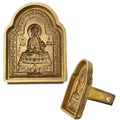 Bhaisajyaguru Medicine Buddha Tsa Tsa Mold - Tibetan tsa tsa mold, front view