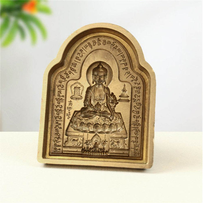 Bhaisajyaguru Medicine Buddha Tsa Tsa Mold - Tibetan tsa tsa mold, view 8