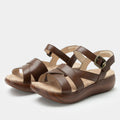 Bianca Walnut Sandal | Alegria Shoes