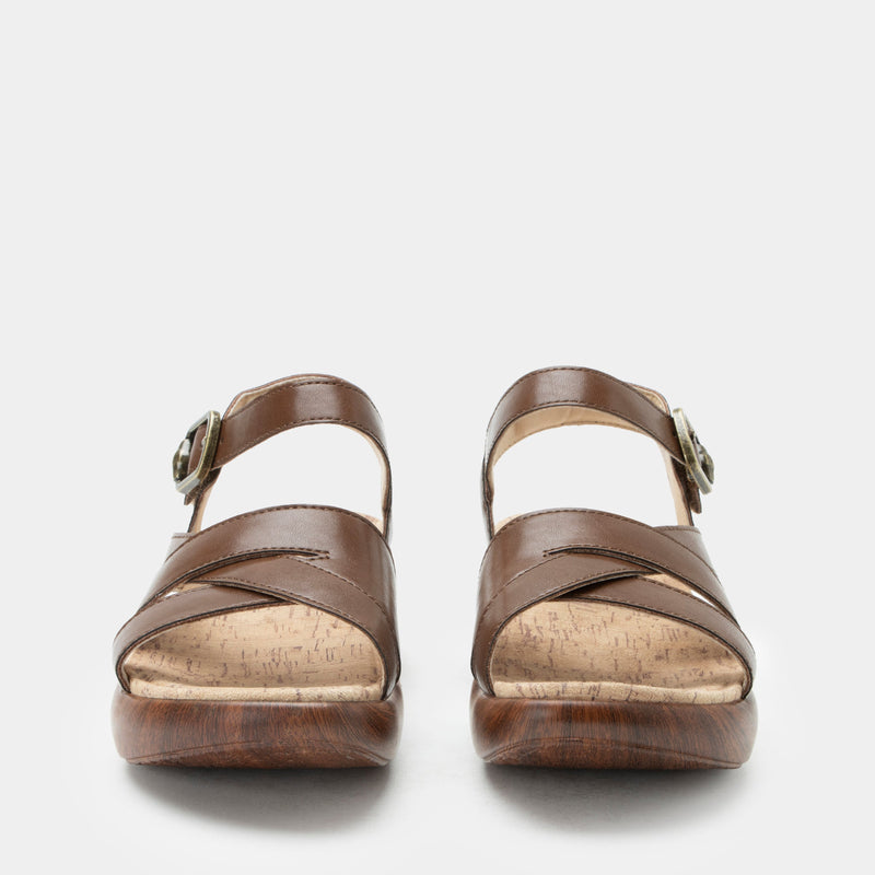 Bianca Walnut Sandal | Alegria Shoes
