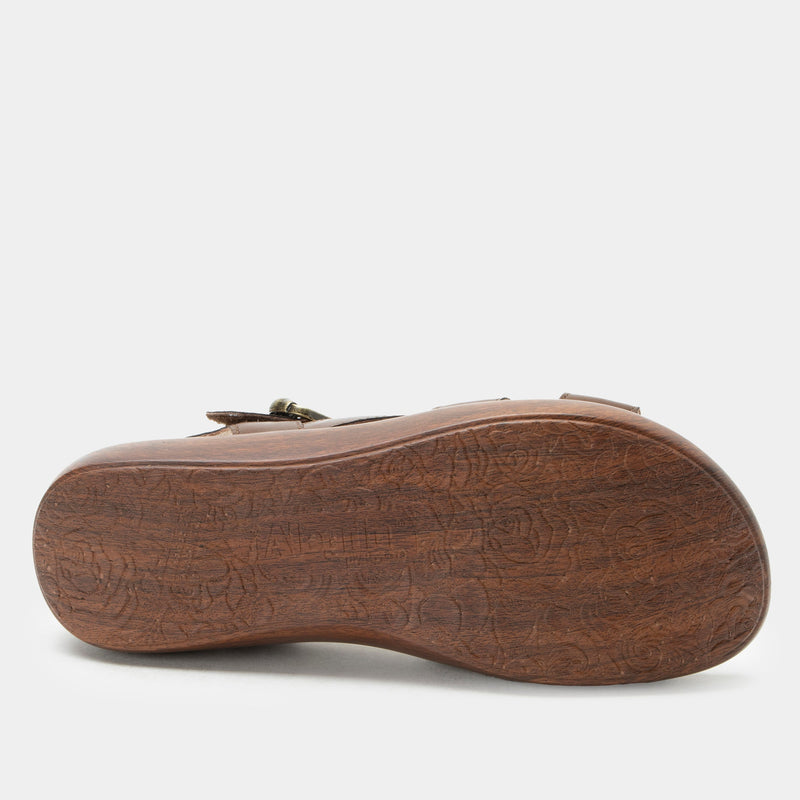 Bianca Walnut Sandal | Alegria Shoes
