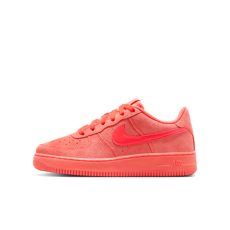 Big Kids' Nike Air Force 1 Suede "Hot Lava"
