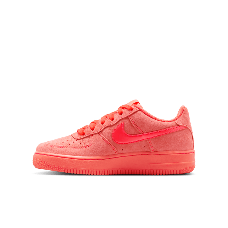 Big Kids' Nike Air Force 1 Suede "Hot Lava"
