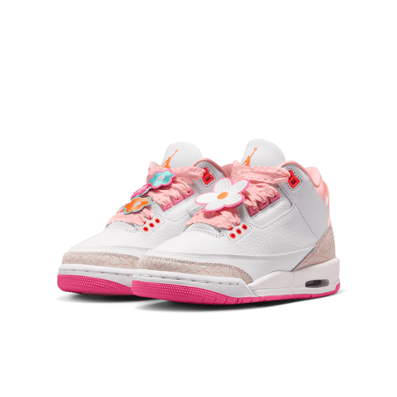 Big Kids' Air Jordan 3 Retro "Spring Flowers"