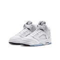 Big Kids' Air Jordan 5 Retro "White Metallic" (Unisex)