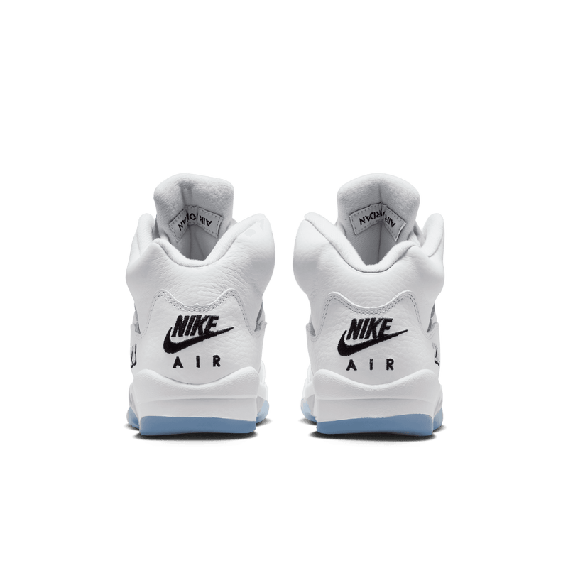 Big Kids' Air Jordan 5 Retro "White Metallic" (Unisex)