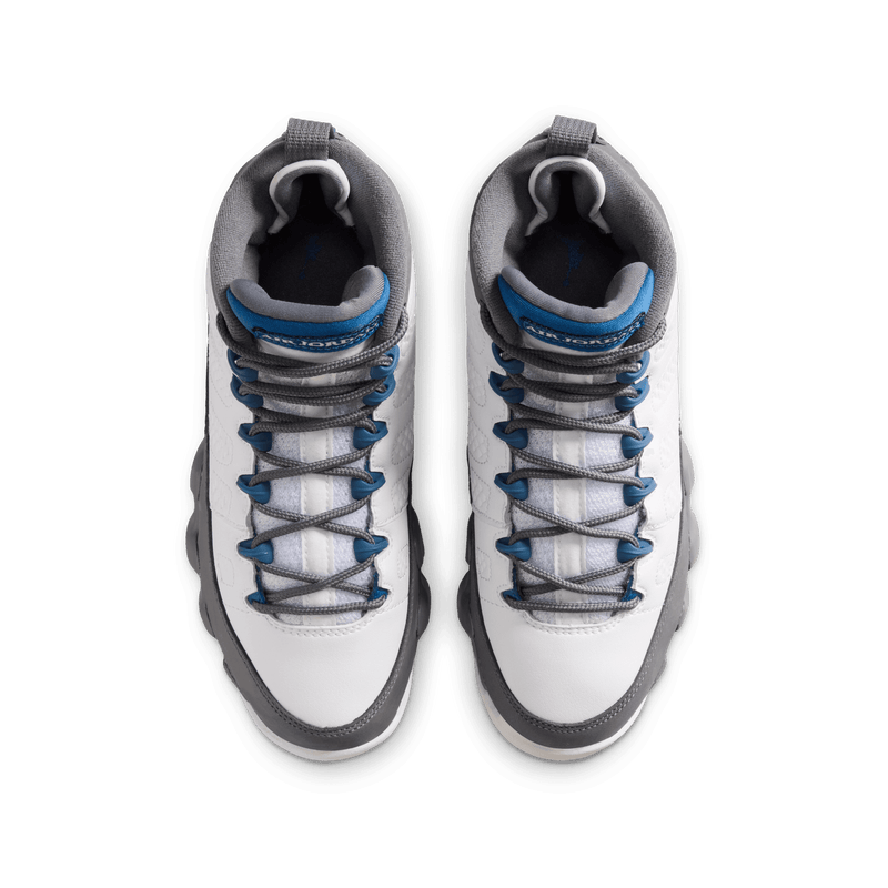 Big Kids' Air Jordan 9 Retro "French Blue"
