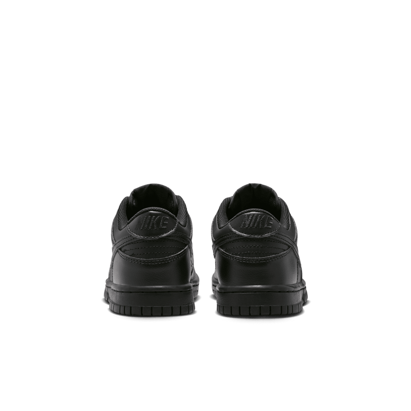 Big Kids' Nike Dunk Low "Triple Black"