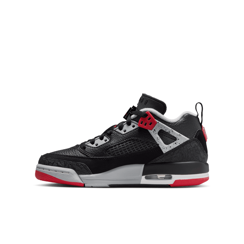 Big Kids' Jordan Spizike Low "Black Cement"