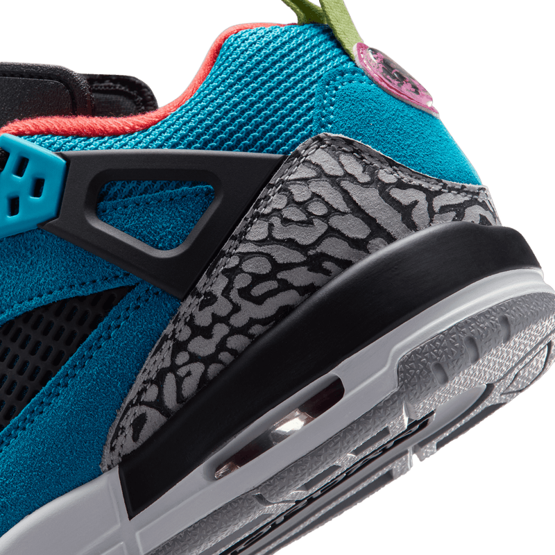 Big Kids' Jordan Spizike Low "Neo Turquoise Light Crimson"