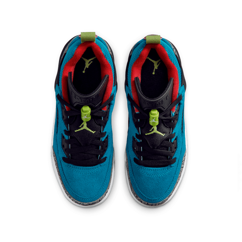 Big Kids' Jordan Spizike Low "Neo Turquoise Light Crimson"