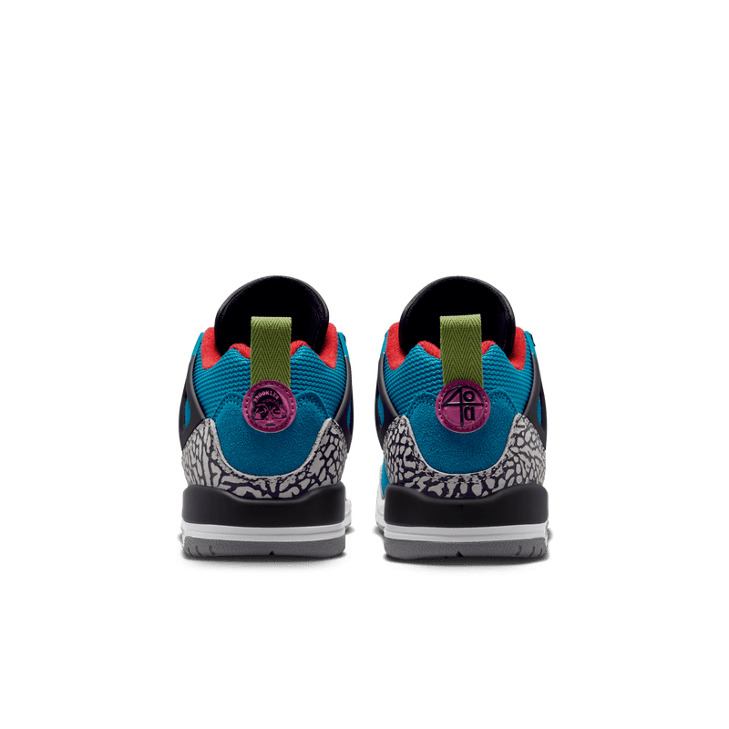 Big Kids' Jordan Spizike Low "Neo Turquoise Light Crimson"