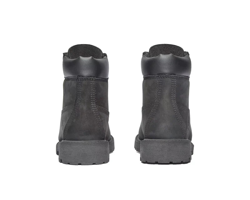Big Kids' Timberland® Premium 6 Inch Lace Waterproof Boot "Black"