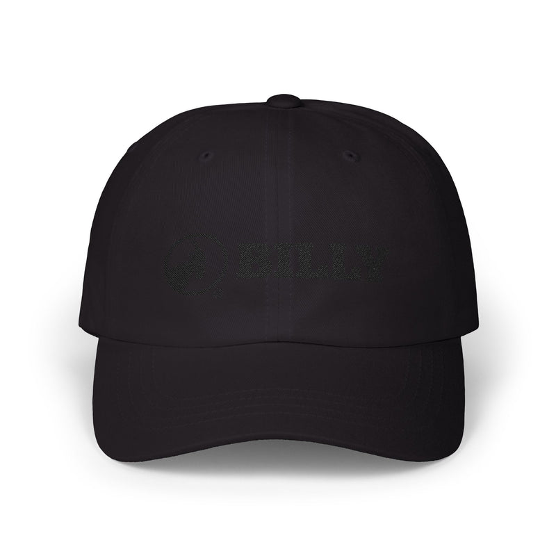 BILLY Classic Cap (Black Horizontal Logo - Embroidery) — AVAILABLE IN 7 COLORS