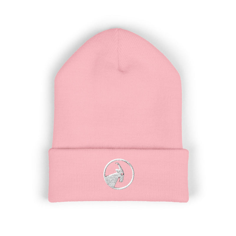 BILLY Classic Cuffed Beanie (White Goat - Embroidery) — AVAILABLE IN 12 COLORS