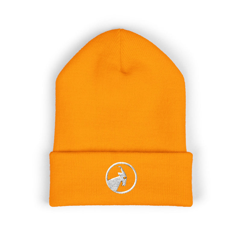 BILLY Classic Cuffed Beanie (White Goat - Embroidery) — AVAILABLE IN 12 COLORS