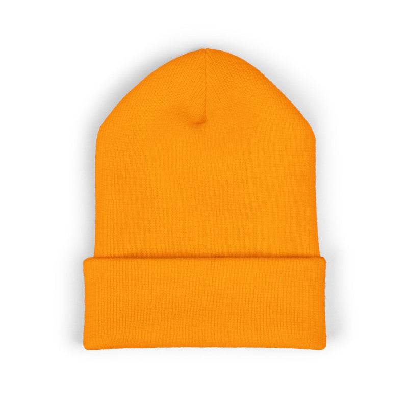BILLY Classic Cuffed Beanie (White Horizontal Logo - Embroidery) — AVAILABLE IN 12 COLORS