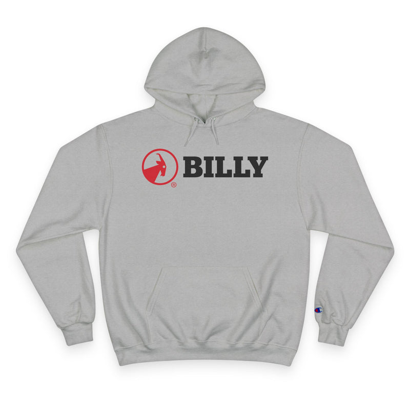 BILLY Core Adult Unisex Hoodie (Red/Black Horizontal Logo)