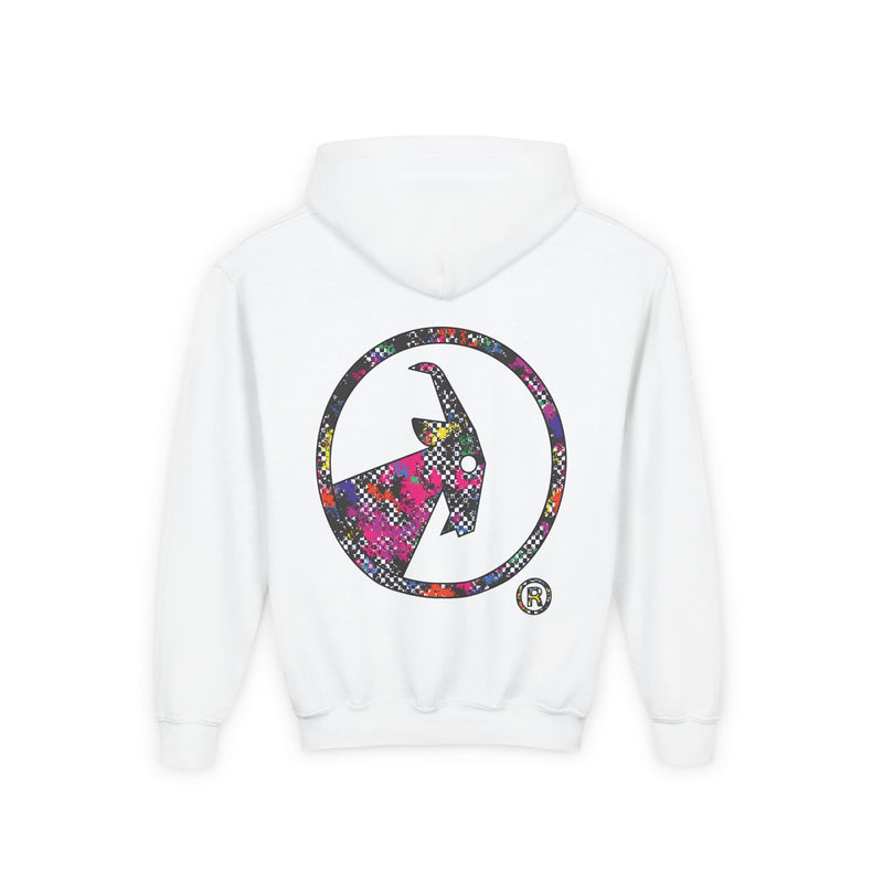 BILLY Core Youth Heavy Blend Hooded Sweatshirt (Rainbow Sk8ter) - AVAILABLE IN 3 COLORS