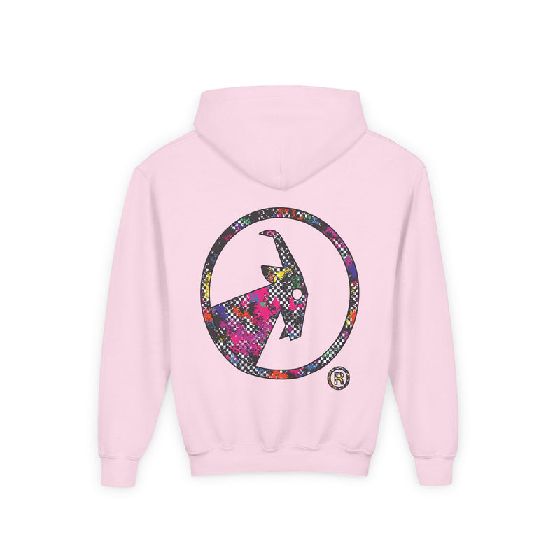 BILLY Core Youth Heavy Blend Hooded Sweatshirt (Rainbow Sk8ter) - AVAILABLE IN 3 COLORS