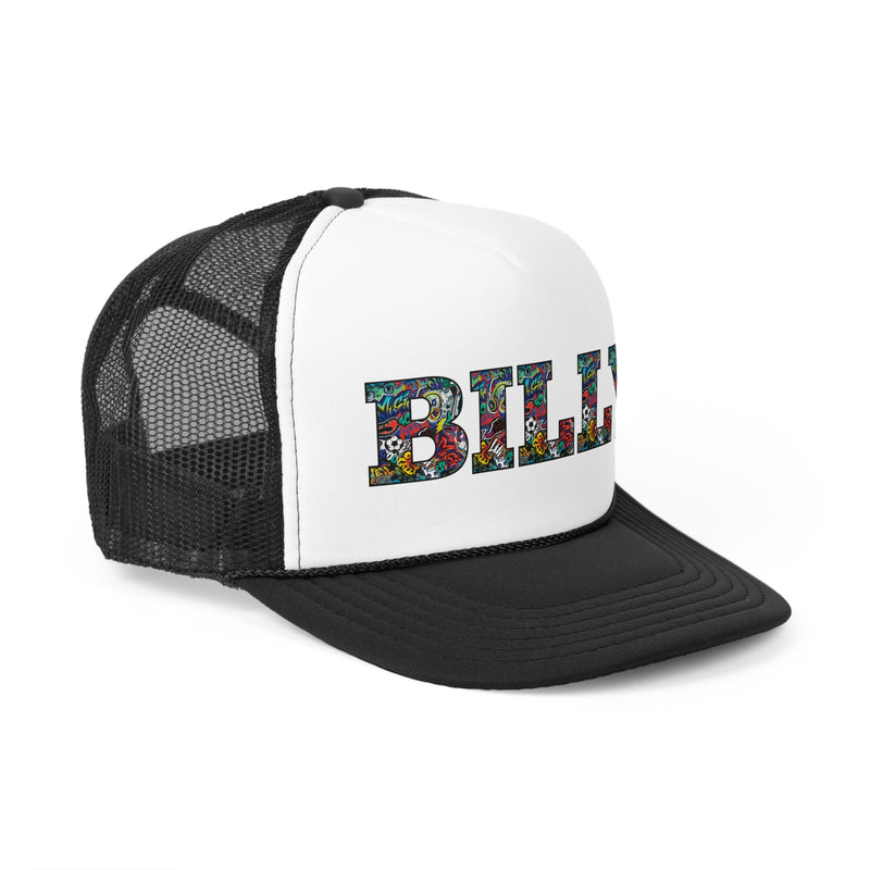 BILLY Foam Trucker Cap (Night Sk8ter - Print)