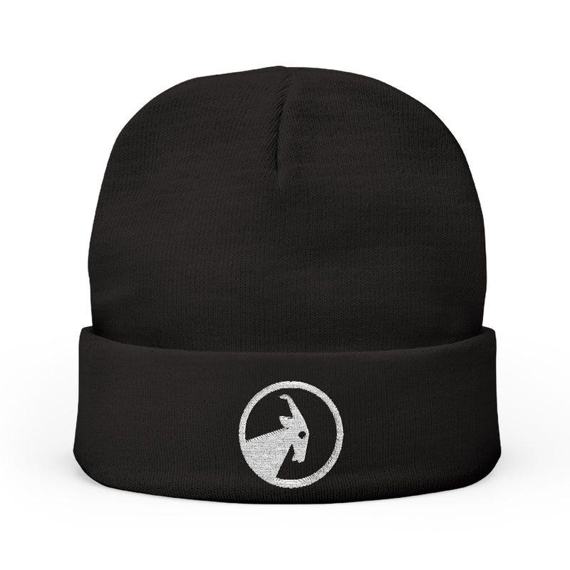 BILLY Knit Beanie (White Goat - Embroidery) — AVAILABLE IN 6 COLORS
