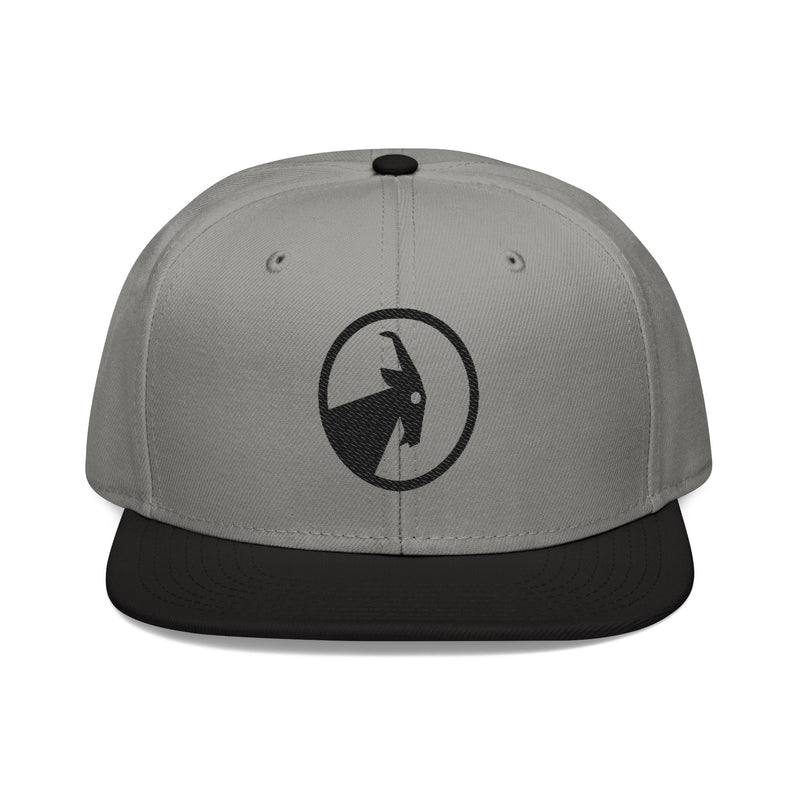 BILLY Snapback (Black Goat - Embroidery) — AVAILABLE IN 7 COLORS