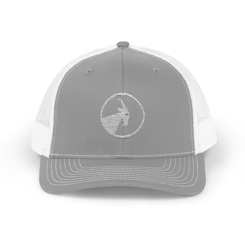 BILLY Snapback Trucker Cap (White Goat - Embroidery) — AVAILABLE IN 8 COLORS
