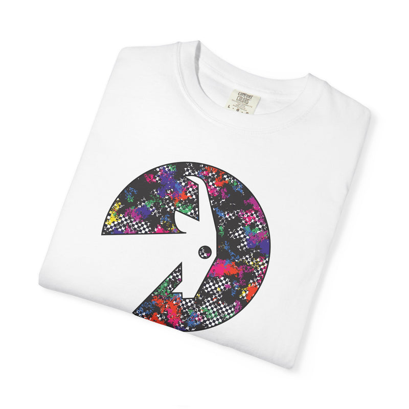 BILLY Unisex Garment-Dyed T-Shirt (Rainbow Sk8ter Logo)