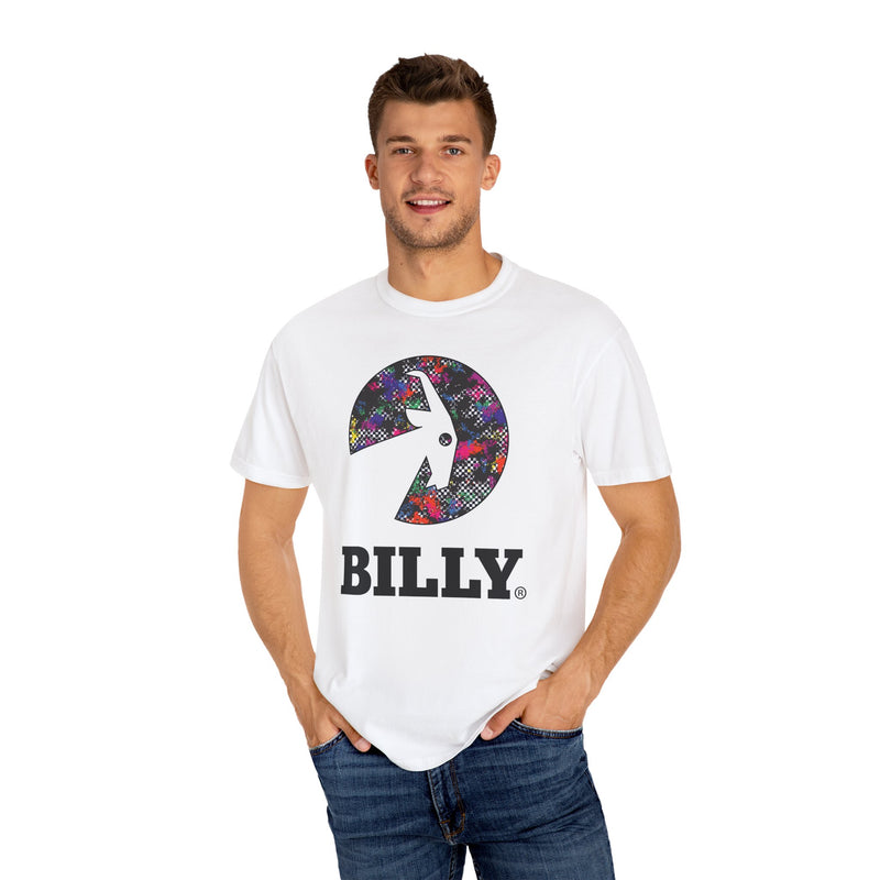 BILLY Unisex Garment-Dyed T-Shirt (Rainbow Sk8ter Logo)